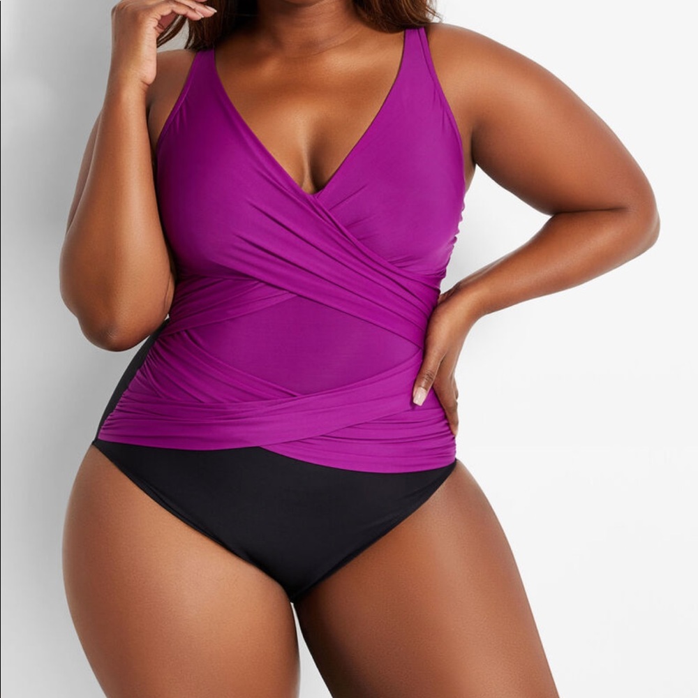 MIRACLESUIT PURPLE ONE PIECE BRAND NEW